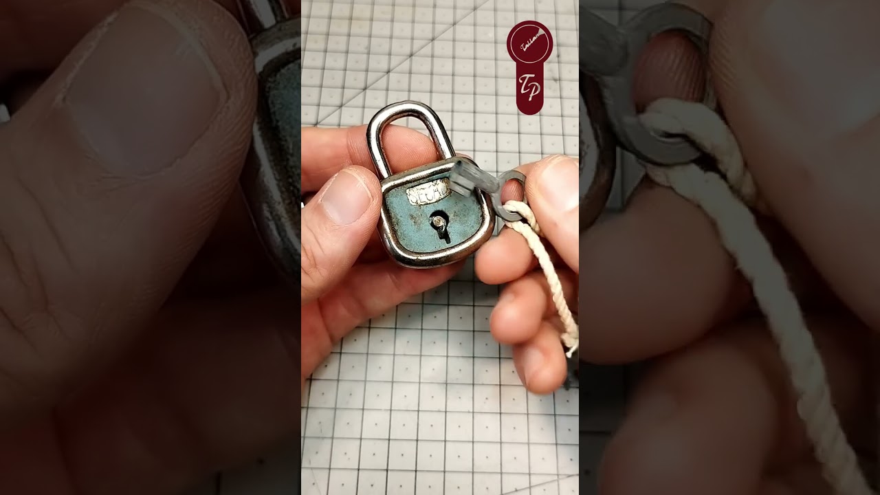 S091 CANDADO VINTAGE SECAD FRANCÉS  #lockpicking #antiques #padlock #candado #antiguedades