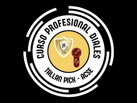 CURSOS DE MANIPULACIÓN DE CERRADURAS MECÁNICAS DE DIAL ACSE-TALLAN PICK