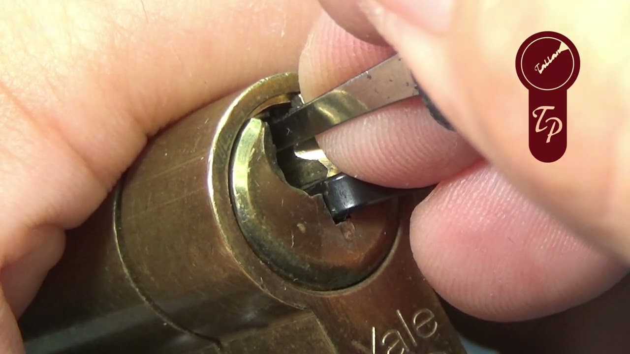 1191 FANTÁSTICO CILINDRO YALE KTM SERRETA 6 PIN GANZUADO Y DESMONTADO  eng sub