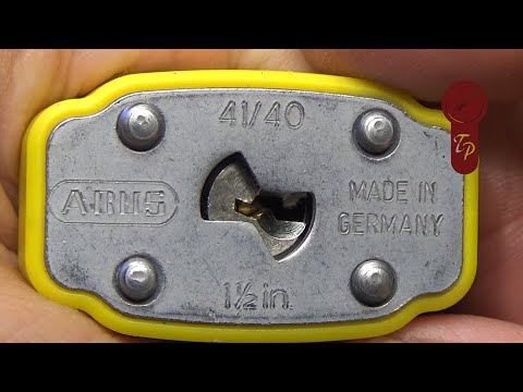 1207 CANDADO ABUS 41/40 LAMINADO DE KAPTON GANZUADO  eng sub