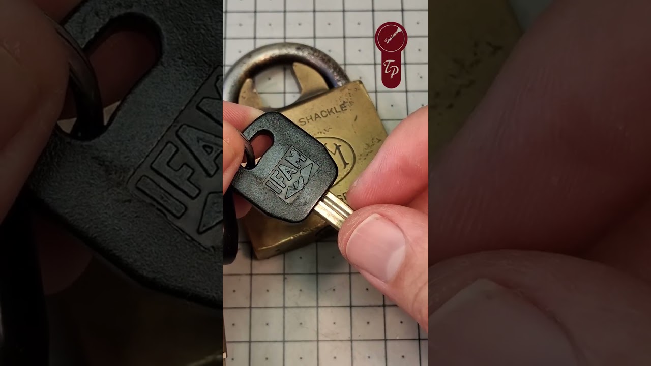 S117 PARA MÍ, EL LOGO MÁS BONITO DE IFAM, CANDADO VINTAGE #lockpicking #candado #antiguedades