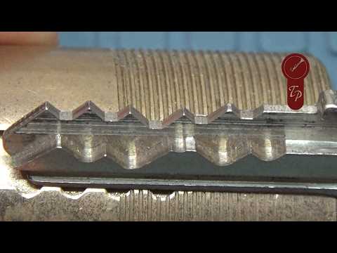 1218 MUY POCO HABITUAL AQUÍ, CILINDRO DOBLE SERRETA GANZUADO Y DESMONTADO  sub eng