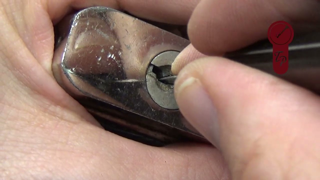 1246 CANDADO VINTAGE FRANCÉS ETF (Établissements Thirard Fils) GANZUADO subeng #lockpicking #ganzúas