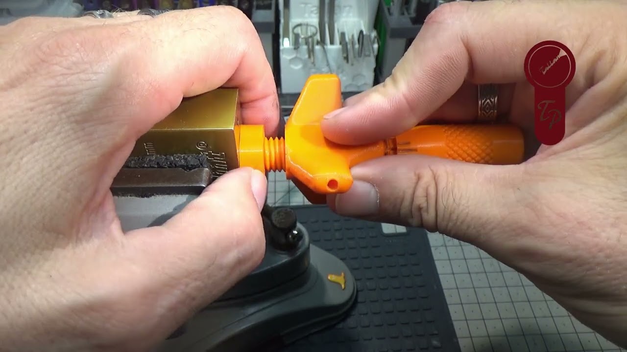 1270 CANDADO DE DISCOS KTM “SAFETY” GANZUADO CON MI GANZÚA